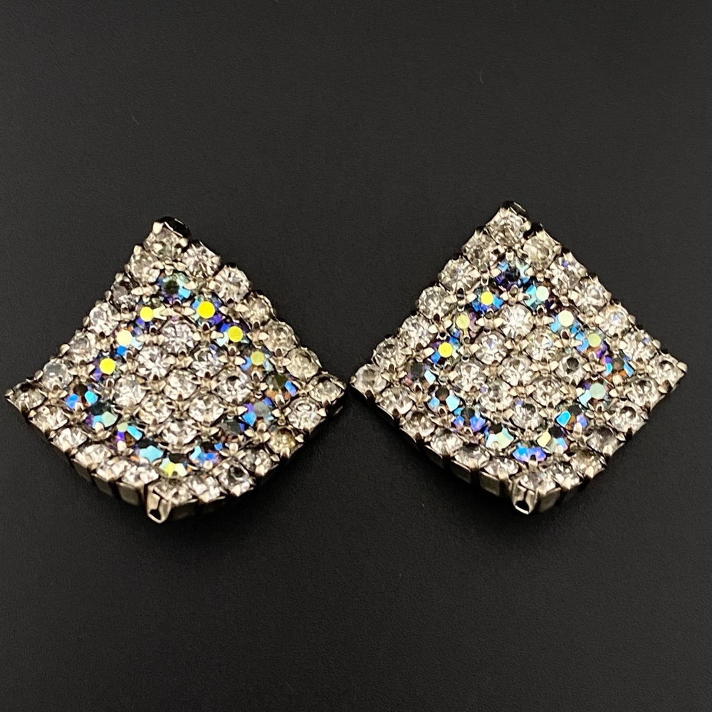Vintage Rhinestone Shoe Clips - Picture 9 of 9
